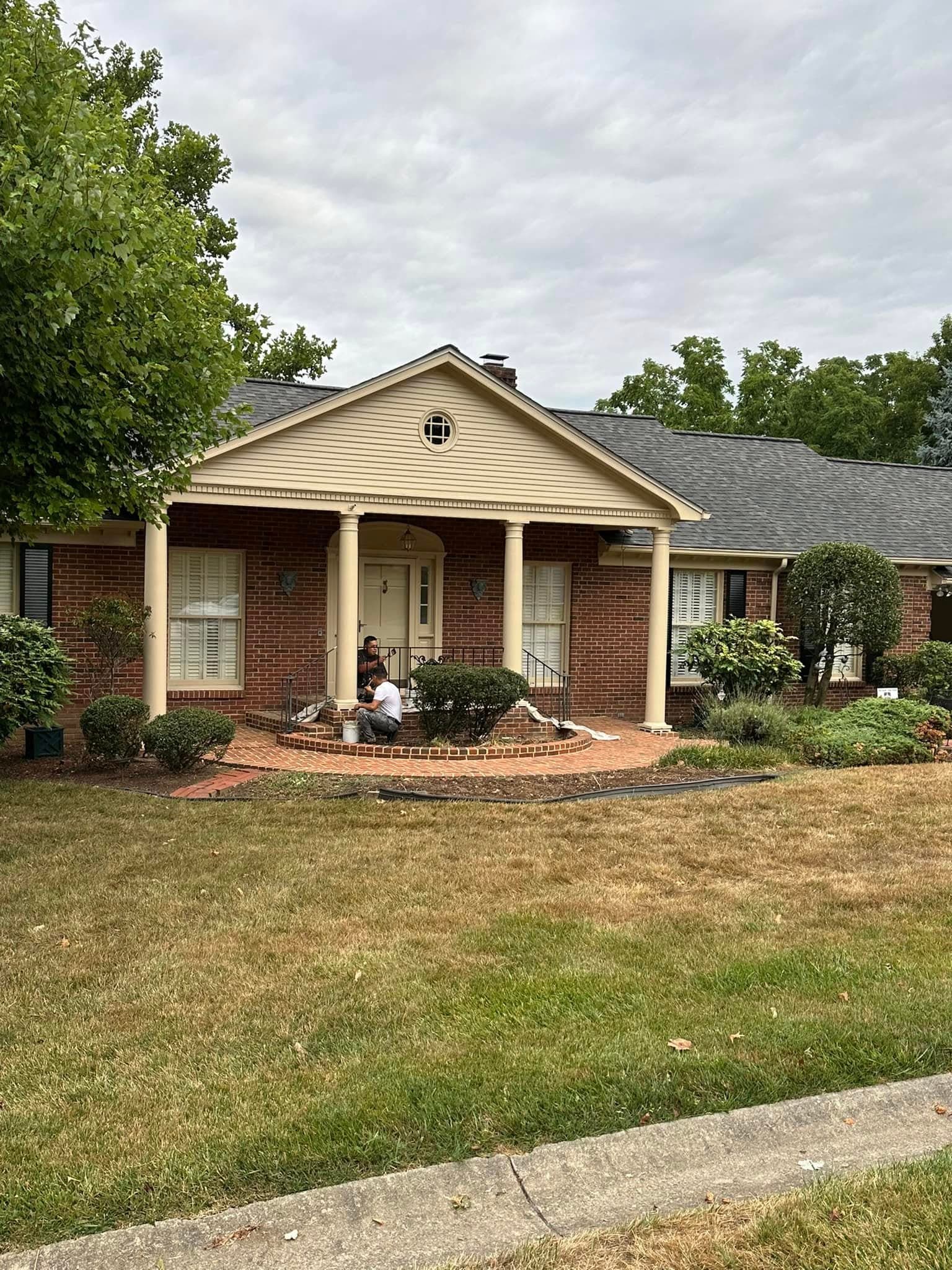Full house painting project in Shenandoah Valley