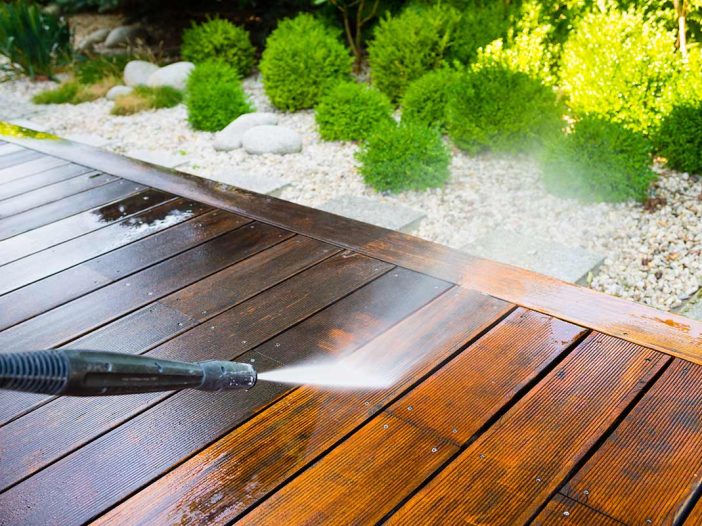 deck washing